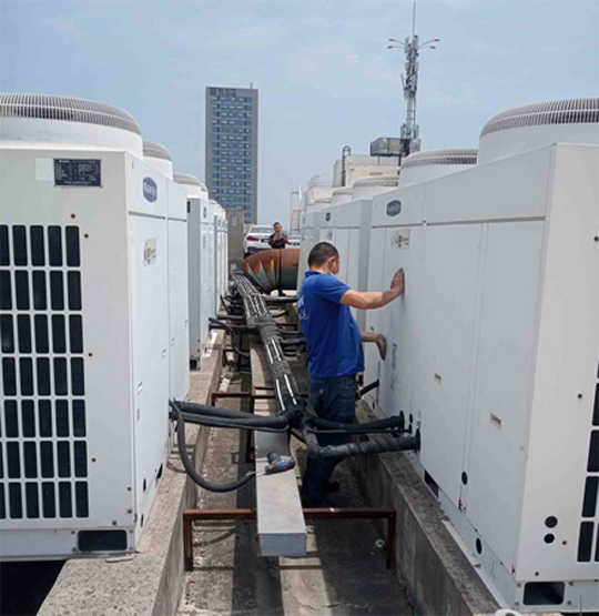 防城港市中央空调制热和不制冷系统维修方法